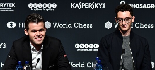 Spøkefull Carlsen: - Spørsmålet ditt er veldig opprørende Spøkefull Carlsen: - Spørsmålet ditt er veldig opprørende