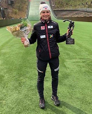 FIKK ÆRESPRIS: Maren Lundby. FOTO: TORE ULRIK BRATLAND FIKK ÆRESPRIS: Maren Lundby. FOTO: TORE ULRIK BRATLAND
