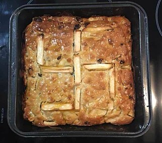 KAKE: Denne hakekors-kaka skal ha blitt servert til elevene. Foto: Privat KAKE: Denne hakekors-kaka skal ha blitt servert til elevene. Foto: Privat