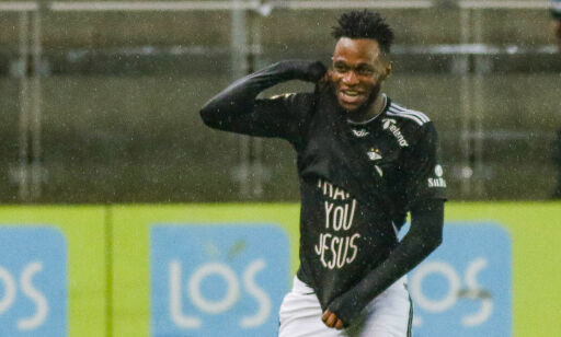 image: Samuel Adegbenro sikret det fjerde strake gullet for Rosenborg
