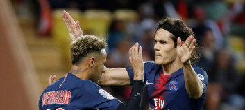 Cavani med hat-trick da Monaco ble slått 4-0 Cavani med hat-trick da Monaco ble slått 4-0