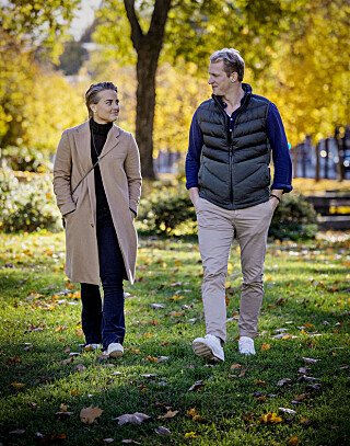 NYTT LIV: Annie Winquist, her sammen med kjæresten Erik Follestad Johansen, angrer ikke på at hun ga seg med alpint 21 år gammel og startet et helt nytt liv. Foto: Jørn Moen / Dagbladet NYTT LIV: Annie Winquist, her sammen med kjæresten Erik Follestad Johansen, angrer ikke på at hun ga seg med alpint 21 år gammel og startet et helt nytt liv. Foto: Jørn Moen / Dagbladet