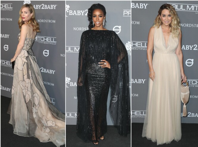 GLAMORØSE: F.v: Leslie Mann, Kelly Rowland og Lauren Conrad. Foto: NTB Scanpix GLAMORØSE: F.v: Leslie Mann, Kelly Rowland og Lauren Conrad. Foto: NTB Scanpix