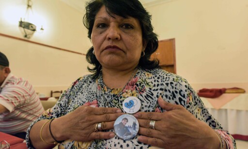 MOR: Yolanda Susana Mendiona har i over ett år ventet på svar om hva som skjedde med sønnen, Fabian Cisneros, som var korporal i ARA San Juan. Foto: Mara Sosti / AFP / Scanpix MOR: Yolanda Susana Mendiona har i over ett år ventet på svar om hva som skjedde med sønnen, Fabian Cisneros, som var korporal i ARA San Juan. Foto: Mara Sosti / AFP / Scanpix