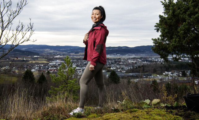 TILBAKE I HVERDAGEN: Irene Halle (35) er hjemme i Stjørdal igjen etter «Farmen»-oppholdet. Foto: Ole Martin Wold TILBAKE I HVERDAGEN: Irene Halle (35) er hjemme i Stjørdal igjen etter «Farmen»-oppholdet. Foto: Ole Martin Wold