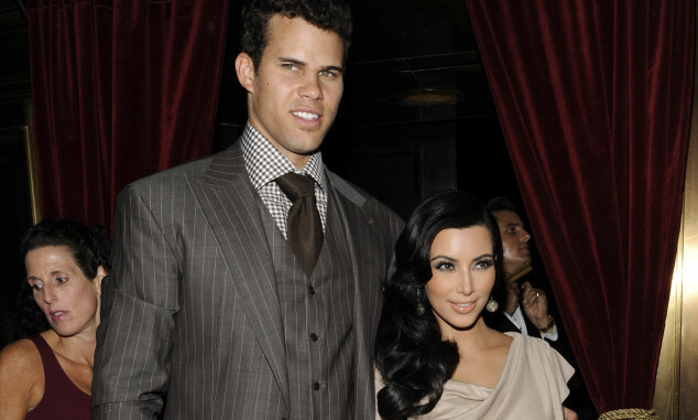 TRE EKTESKAP: Kim har tidligere også vært gift med basketballspilleren Kris Humphries. Paret var gift i 72 dager. Foto: NTB Scanpix TRE EKTESKAP: Kim har tidligere også vært gift med basketballspilleren Kris Humphries. Paret var gift i 72 dager. Foto: NTB Scanpix