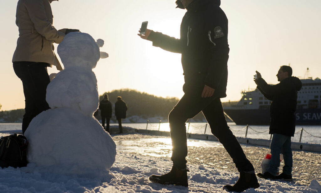 image: Her blir det snø denne uka