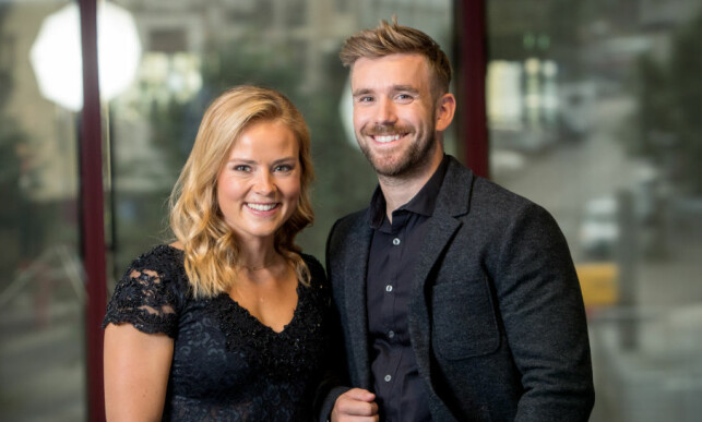 POPULÆR DUO: Helene Olafsen og Stian Blipp leder sin første «Senkveld»-sesong sammen i høst. Foto: TV 2 POPULÆR DUO: Helene Olafsen og Stian Blipp leder sin første «Senkveld»-sesong sammen i høst. Foto: TV 2