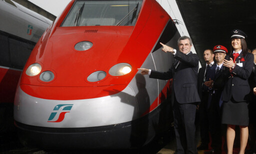 RASKEST I EUROPA: Italia har Europas raskeste tog. Foto: NTB Scanpix RASKEST I EUROPA: Italia har Europas raskeste tog. Foto: NTB Scanpix
