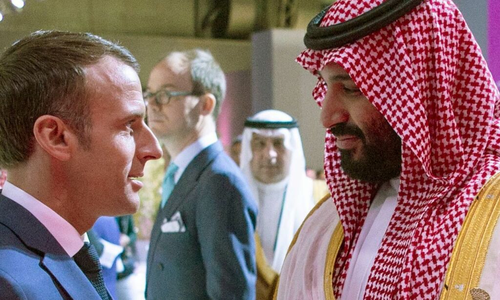 image: Macron til drapsanklaget kronprins: - Du hører aldri
