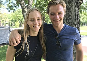 <strong>GODE VENNER:</strong> Henny Ella Reistad og storebror Petter Reistad. Foto: Privat <strong>GODE VENNER:</strong> Henny Ella Reistad og storebror Petter Reistad. Foto: Privat