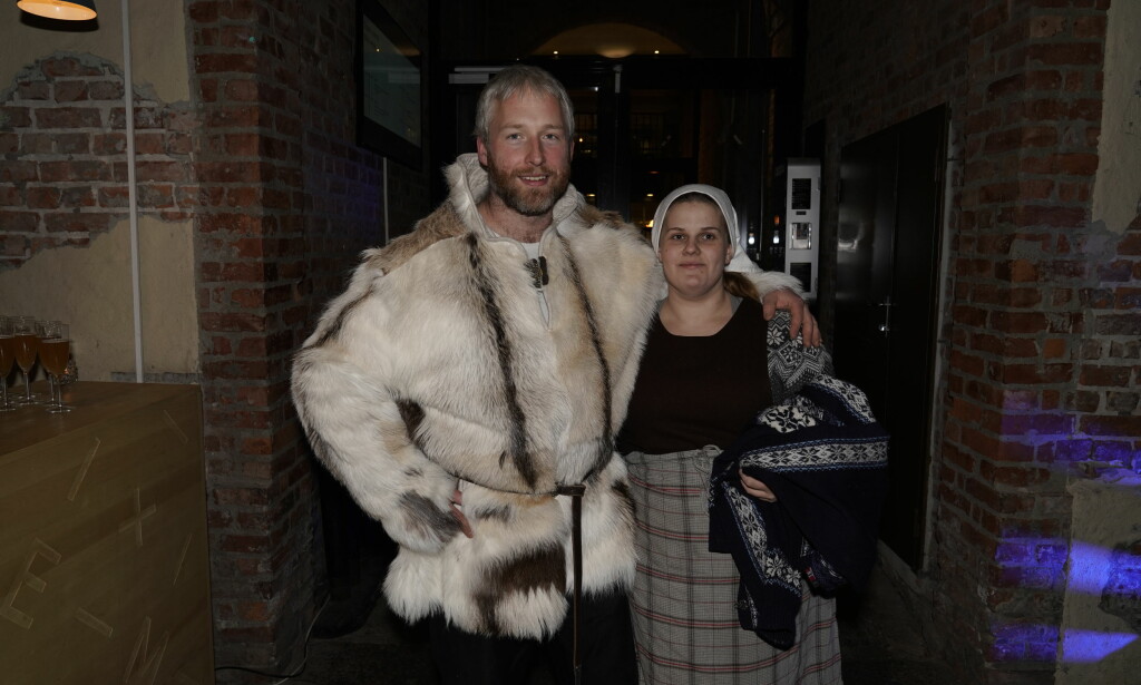 HYGGELIG: Andreas NÃ¸rstrud tok med seg kona si pÃ¥ festen sÃ¸ndag kveld. Foto: John Terje Pedersen / Dagbladet