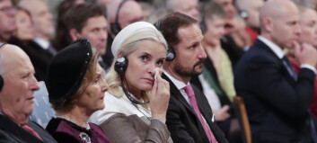 Mette-Marit rørt til tårer Mette-Marit rørt til tårer
