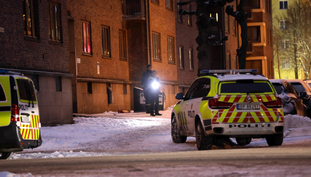 <strong>POLITI:</strong> Politiet oppsøkte et boligbygg på Torshov i Oslo i etterkant av hendelsen. Foto: Dagbladet <strong>POLITI:</strong> Politiet oppsøkte et boligbygg på Torshov i Oslo i etterkant av hendelsen. Foto: Dagbladet