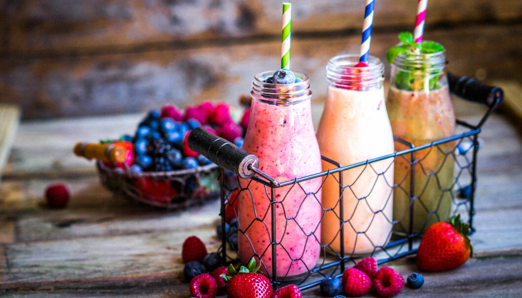 SMOOTHIE: Med en smoothie kan man enkelt få i seg mange sunne ingridienser som bær, frukt, grønnsaker og melkeprodukter. Foto: Shutterstock SMOOTHIE: Med en smoothie kan man enkelt få i seg mange sunne ingridienser som bær, frukt, grønnsaker og melkeprodukter. Foto: Shutterstock