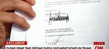 Signaturen som avslører løgn om russisk «Trump Tower» Signaturen som avslører løgn om russisk «Trump Tower»