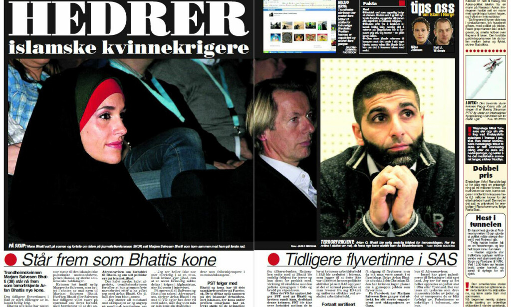 13. JUNI 2010: VG trykker denne saken. Faksimile: VG 13. JUNI 2010: VG trykker denne saken. Faksimile: VG