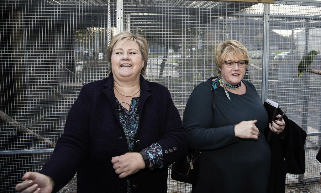 - SVEKKER BLOKKEN: Om kort tid skal Erna Solberg og Trine Skei Grande forhandle regjeringsplattform med KrF og Frp, men den borgerlige blokken svekkes av at KrF og Venstre sliter. Foto: Hans Arne Vedlog / Dagbladet - SVEKKER BLOKKEN: Om kort tid skal Erna Solberg og Trine Skei Grande forhandle regjeringsplattform med KrF og Frp, men den borgerlige blokken svekkes av at KrF og Venstre sliter. Foto: Hans Arne Vedlog / Dagbladet