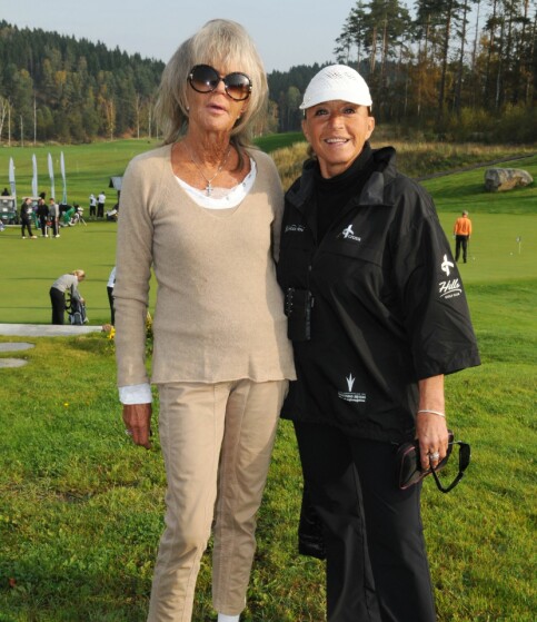GLAD I GOLF: Prinsesse Birgitta på golfbanen sammen med avdøde Lill-Babs i 2011. Foto: NTB Scanpix GLAD I GOLF: Prinsesse Birgitta på golfbanen sammen med avdøde Lill-Babs i 2011. Foto: NTB Scanpix