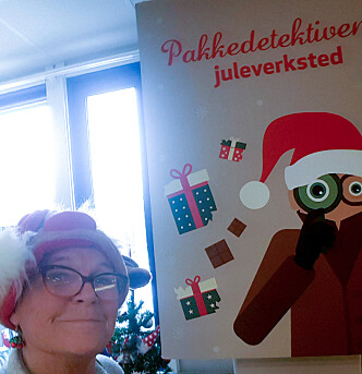 <strong>JULEMYSTERIET:</strong> Åse Lerfald har løst de fleste julenøttene, men kom dessverre ikke helt i mål. Foto: Privat <strong>JULEMYSTERIET:</strong> Åse Lerfald har løst de fleste julenøttene, men kom dessverre ikke helt i mål. Foto: Privat