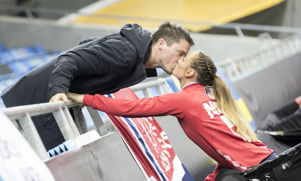 KLINTE TIL: For et halvt år siden ble de foreldre for første gang sammen. Her klinte de til under VM i Tyskland i 2017. Foto: NTB Scanpix KLINTE TIL: For et halvt år siden ble de foreldre for første gang sammen. Her klinte de til under VM i Tyskland i 2017. Foto: NTB Scanpix