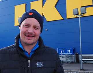 FISKEHANDLER: Marius Stang Bunes ble mektig imponert av Ikeas nye fiskerett. Foto: Elisabeth Dalseg FISKEHANDLER: Marius Stang Bunes ble mektig imponert av Ikeas nye fiskerett. Foto: Elisabeth Dalseg
