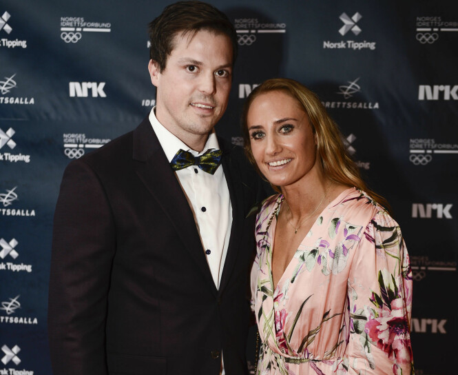 <strong>BARNEFRI:</strong> Camilla og Steffen hadde barnefri i anledning idrettsgallaen. Ekteparet strålte på den røde løperen i forkant av prisutdelingen. Foto: Andreas Fadum / Se og Hør <strong>BARNEFRI:</strong> Camilla og Steffen hadde barnefri i anledning idrettsgallaen. Ekteparet strålte på den røde løperen i forkant av prisutdelingen. Foto: Andreas Fadum / Se og Hør