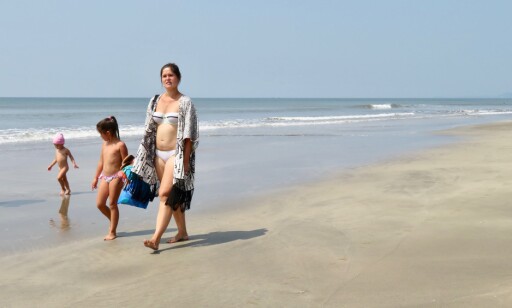 Familievennlig: Sandstrendene ved Arambol på Goa er lange og behagelige. Foto: Odd Roar Lange/The Travel Inspector Familievennlig: Sandstrendene ved Arambol på Goa er lange og behagelige. Foto: Odd Roar Lange/The Travel Inspector