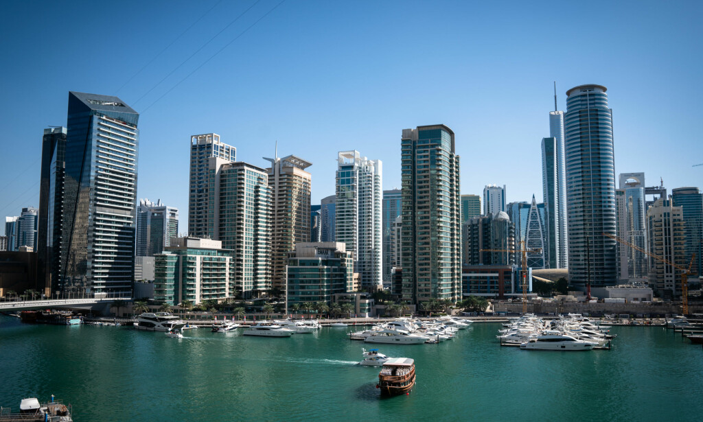 DUBAI MARINA: Kanalen mellom fastlandet og den kunstige øya Dubai Marina. Her eide mannen i 70-åra leiligheten han ikke meldte fra om til norske skattemyndigheter. DUBAI MARINA: Kanalen mellom fastlandet og den kunstige øya Dubai Marina. Her eide mannen i 70-åra leiligheten han ikke meldte fra om til norske skattemyndigheter.