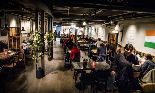 BILLIG VIBB: Den enkle innredningen gir inntrykk av at her er det billig mat å få. BILLIG VIBB: Den enkle innredningen gir inntrykk av at her er det billig mat å få.