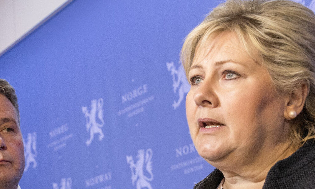 image: Statsministerens innlegg skaper bråk i sosiale medier: - Så ble offer-kortet spilt