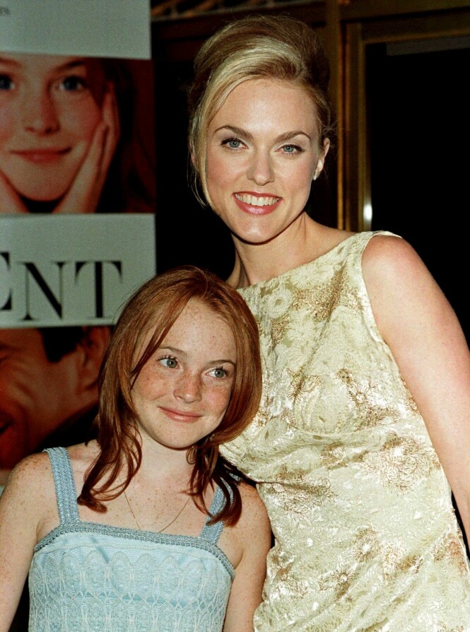 1998: Lindsay Lohan og Elaine Hendrix. Foto: Scanpix 1998: Lindsay Lohan og Elaine Hendrix. Foto: Scanpix