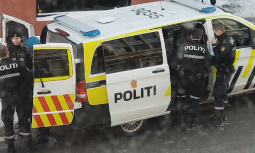 image: Her blir knivmannen pågrepet