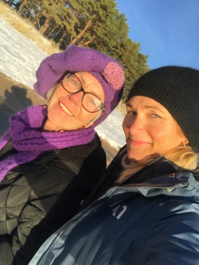- MITT FORBILDE: Karina Hollekim beskriver sin mor Sidsel som en fighter. Foto: Privat - MITT FORBILDE: Karina Hollekim beskriver sin mor Sidsel som en fighter. Foto: Privat
