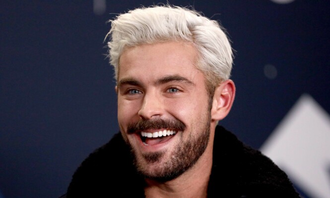 <strong>BLOND:</strong> Zac Efron farget nylig håret platinablondt, til manges store overraskelse. Foto: NTB Scanpix <strong>BLOND:</strong> Zac Efron farget nylig håret platinablondt, til manges store overraskelse. Foto: NTB Scanpix