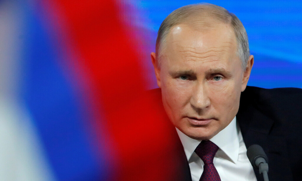 «DOMMEDAGSVÅPEN»: Tidligere forsvarssjef Harald Sunde tror Russlands president Vladimir Putin bløffer om sine «dommedagsvåpen». Foto: Maxim Shemetov / Reuters / NTB Scanpix «DOMMEDAGSVÅPEN»: Tidligere forsvarssjef Harald Sunde tror Russlands president Vladimir Putin bløffer om sine «dommedagsvåpen». Foto: Maxim Shemetov / Reuters / NTB Scanpix