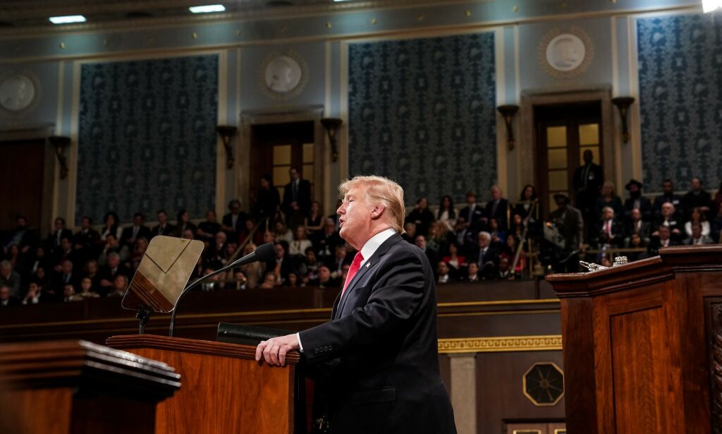 image: Mørke løgner fra stridslysten Trump