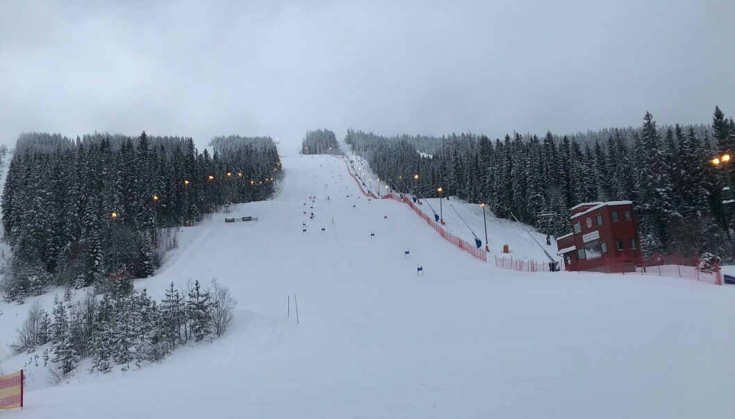 <strong>TRYSIL SKIANLEGG:</strong> Det er hit Mikaela Shiffrin har reist for å lade opp til de neste konkurransene. Foto: Christoph Schmitz, Dagbladet. <strong>TRYSIL SKIANLEGG:</strong> Det er hit Mikaela Shiffrin har reist for å lade opp til de neste konkurransene. Foto: Christoph Schmitz, Dagbladet.