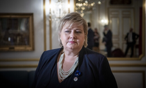 REAGERER: Erna Solberg kaller truslene mot Tor Mikkel Wara «helt uakseptable». Foto: Lars Eivind Bones / Dagbladet REAGERER: Erna Solberg kaller truslene mot Tor Mikkel Wara «helt uakseptable». Foto: Lars Eivind Bones / Dagbladet