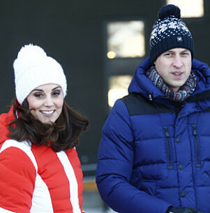 I NORGE: I februar i fjor var prins William og hertuginne Kate på besøk i Norge. Under dette besøket møttes også William og Carew på Slottet. Foto: NTB Scanpix I NORGE: I februar i fjor var prins William og hertuginne Kate på besøk i Norge. Under dette besøket møttes også William og Carew på Slottet. Foto: NTB Scanpix