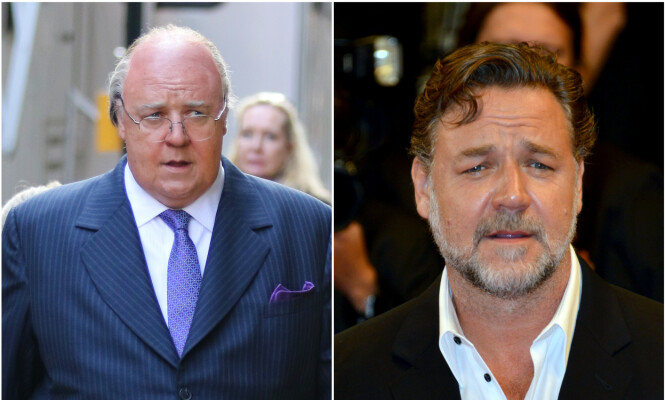 UGJENKJENNELIG: Russell Crowe er ikke til å kjenne igjen i rollen som Roger Ailes. foto: NTB Scanpix UGJENKJENNELIG: Russell Crowe er ikke til å kjenne igjen i rollen som Roger Ailes. foto: NTB Scanpix