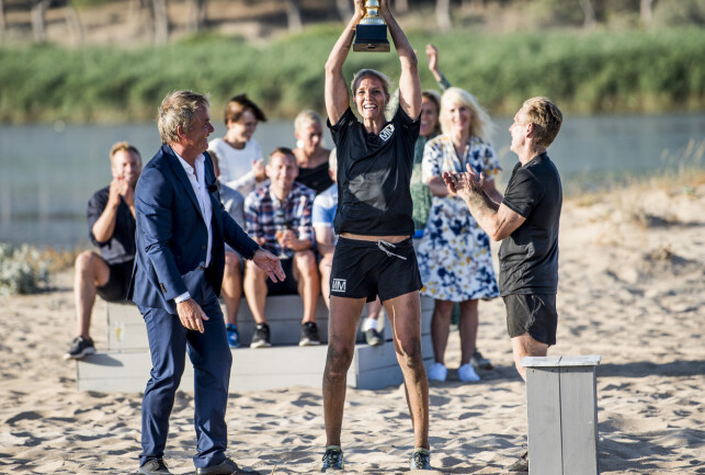 STORT ØYEBLIKK: Gro Hammerseng-Edin ble historisk i fjor da hun vant som første kvinne. Her sammen med programleder Dag Erik Pedersen (t.v.), samt de andre deltakerne i daværende sesong. Foto: Thomas Rasmus Skaug / Dagbladet STORT ØYEBLIKK: Gro Hammerseng-Edin ble historisk i fjor da hun vant som første kvinne. Her sammen med programleder Dag Erik Pedersen (t.v.), samt de andre deltakerne i daværende sesong. Foto: Thomas Rasmus Skaug / Dagbladet