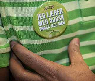 MERKET: Ser du dette merket, er det bare å slå av en prat. MERKET: Ser du dette merket, er det bare å slå av en prat.
