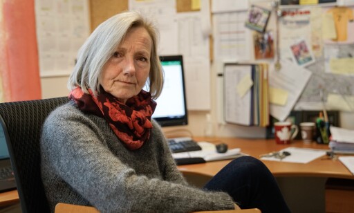IKKE REDD: Reidun Rødeseike, rektor ved Rossabø skole, sier at verken ansatte eller elever ved skolen lever i frykt for 48-åringen. Foto: Øistein Norum Monsen / Dagbladet IKKE REDD: Reidun Rødeseike, rektor ved Rossabø skole, sier at verken ansatte eller elever ved skolen lever i frykt for 48-åringen. Foto: Øistein Norum Monsen / Dagbladet