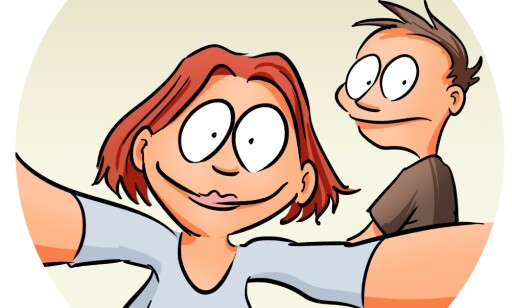 BESTEVENNER: Marthe og Kenneth - nå også i Dagbladet. Illustrasjon: Kenneth Larsen BESTEVENNER: Marthe og Kenneth - nå også i Dagbladet. Illustrasjon: Kenneth Larsen