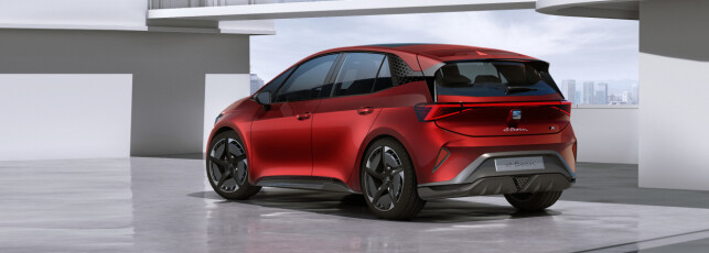 UTSEENDET MED SEG: Seat el-Born er på mange måter tøffere enn VW ID. 3 og ville vært fantastisk med i en hissig Cupra-versjon. Foto: Seat. UTSEENDET MED SEG: Seat el-Born er på mange måter tøffere enn VW ID. 3 og ville vært fantastisk med i en hissig Cupra-versjon. Foto: Seat.
