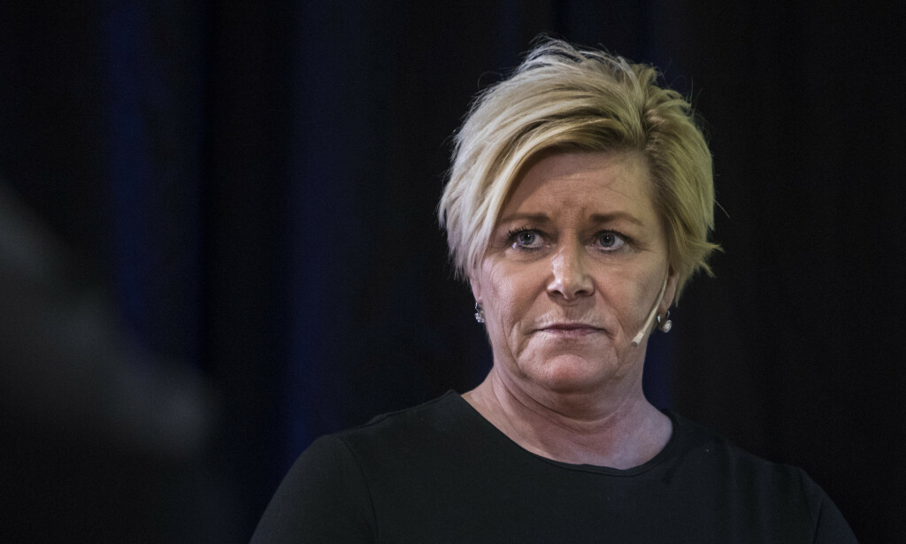 FEIL: Finansminister Siv Jensen (Frp) sier at innvandring er hovedårsaken til økte forskjeller. Hun tar feil, sier SSB-forsker Rolf Aaberge. Foto: NTB Scanpix FEIL: Finansminister Siv Jensen (Frp) sier at innvandring er hovedårsaken til økte forskjeller. Hun tar feil, sier SSB-forsker Rolf Aaberge. Foto: NTB Scanpix