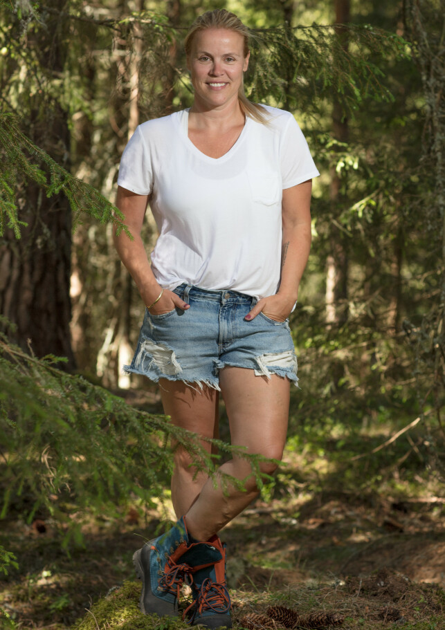UTFORDRER: Johanna Grønneberg kom inn som utfordrer halvveis i årets «Farmen kjendis». Foto: Alex Iversen / TV 2 UTFORDRER: Johanna Grønneberg kom inn som utfordrer halvveis i årets «Farmen kjendis». Foto: Alex Iversen / TV 2