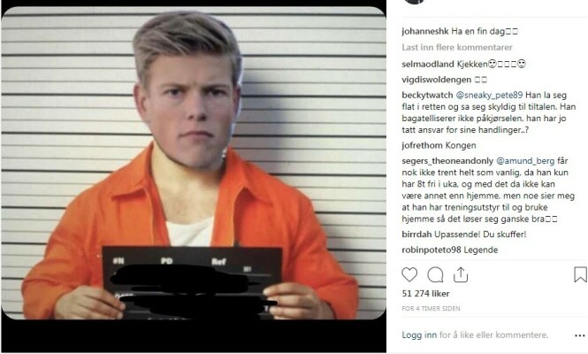 Slik svarer han på dommen Slik svarer han på dommen