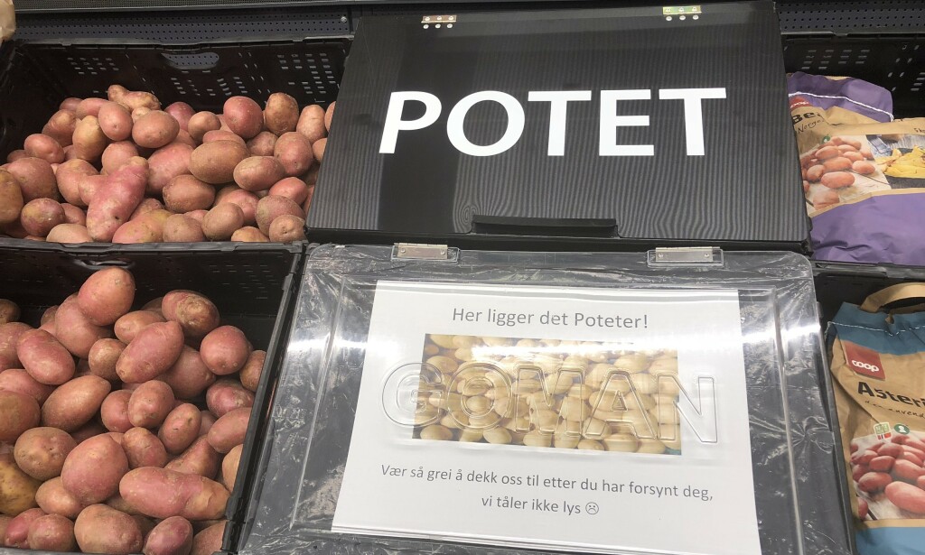 UNDER LOKK: De nye potetlokkene bidrar til mindre svinn og lengre holdbarhet. Foto: Coop UNDER LOKK: De nye potetlokkene bidrar til mindre svinn og lengre holdbarhet. Foto: Coop